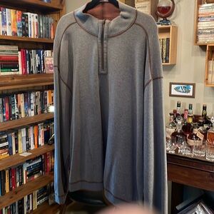 Tommy Bahama Reversible Quarter Zip Sweater